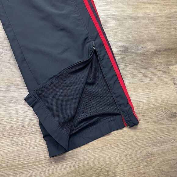 Vintage Adidas Pants Mens Large Blue Track Ankle Zip 90s Straight Climaproof - Picture 4 of 12